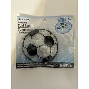 Assured Reusable Gel Cold Pack For Kids Soccer ice pack - NEW! A34